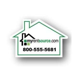  MH1    Full color House Shaped Magnet