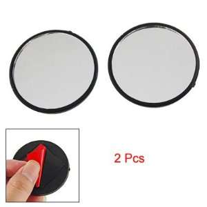   Pcs 2 Round Stick on Blind Spot Mirror for Auto Car Automotive