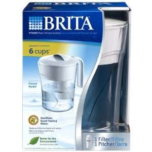  Brita Classic Water Filtration Pitcher 1 ct (Quantity of 1 