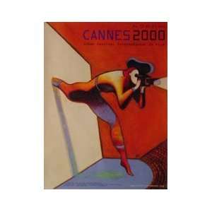  CANNES FILM FESTIVAL POSTER 2000 (FRENCH ROLLED   MEDIUM 