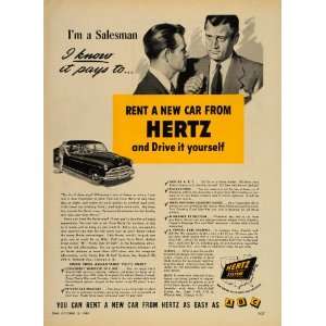   Ur Self System Car Rental Salesman   Original Print Ad: Home & Kitchen