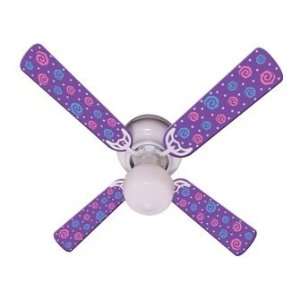  Party Pops Purple 42 Ceiling Fan