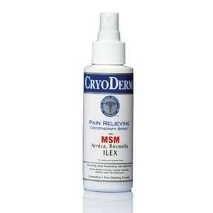  CRYODERM Pain Relieving Spray 4 oz  Health 