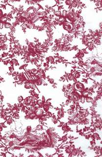 BURGUNDY TOILE TISSUE PAPER 10 Large Sheets  