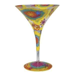  Rye Dye tini Martini Glass by Lolita