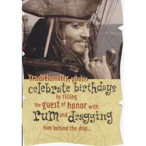 Birthday Pirates of the Caribbean Traditionally, Pirates Celebrate 
