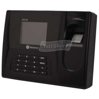 New Fingerprint Time Clock Attendance System and ID Card Reader  