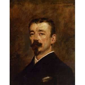   name Portrait of Monsieur Tillet, By Manet Edouard