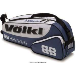  Volkl Boris Becker Pro 3 Pack Bag (Blue/Gray) Sports 