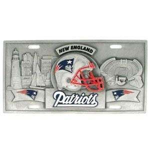    New England Patriots   3D NFL License Plate: Everything Else