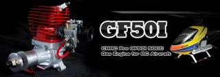 New CRRC Pro 50cc GF50I RC MODEL Gas Engine CDI & Pitts Muffler  