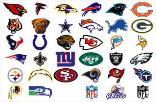 All NFL Team Logos II   35 Large team logos   NEW  