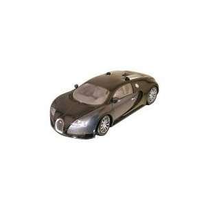  2010 Bugatti Veyron Black/Grey Diecast Car Model: Toys 