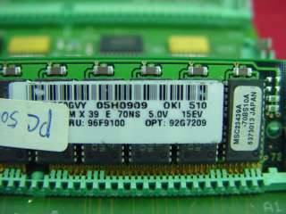 IBM System Board With Memory 92F2623 96F9100  