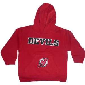 New Jersey Devils Hooded Sweatshirt 2T Toddler Red NHL