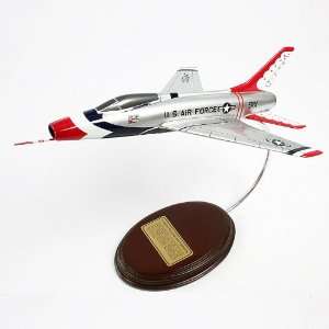  N. American F 100D Super Sabre Thunderbirds Handcrafted 