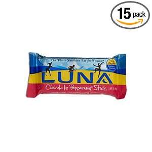 Cliff Bar Luna Bar, Og, Choc Pepprmnt, 1.69 Ounce (Pack of 15)  