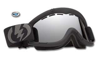 Brand New ELECTRIC EG1 Snow Ski Goggles   Matte Black / Chrome Mirror 