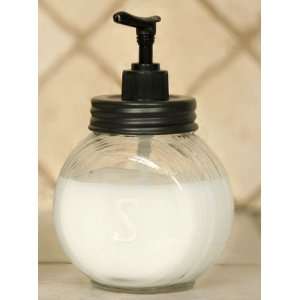  Mini Dazey Butter Churn Glass Jar Soap Dispenser Beauty