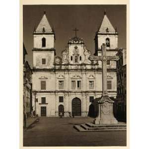 1937 Terreiro Convento Sao Francisco Salvador Bahia   Original 