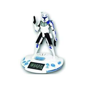    Star Wars Clone Captain Rex Alarm Clock Radio: Toys & Games
