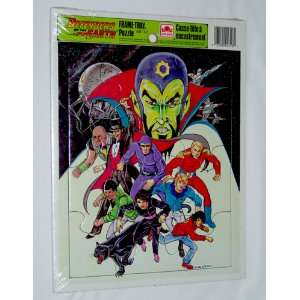  DEFENDERS OF THE EARTH   12 pc. Frame TrayGOLDEN 