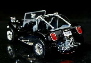 Dune Buggy   Beach Roadster 124   G Scale Diecast Blac  