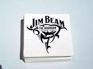99 Jim Beam Whiskey Bourbon Temporary Tattoos MINT NEW!  