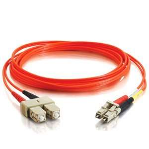  Cables To Go Fiber Optic Duplex Patch Cable. 6M USA LC/SC 