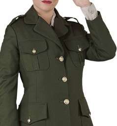WWII US Army Uniform Dress Theatrical Costume Women S M  