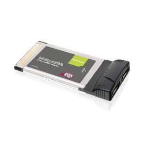  IOGEAR eSATA 1.5 Gbps Dual Port CardBus Card (Tri language 