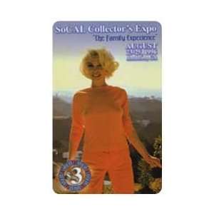 Marilyn Collectible Phone Card $3. Marilyn Monroe (California 