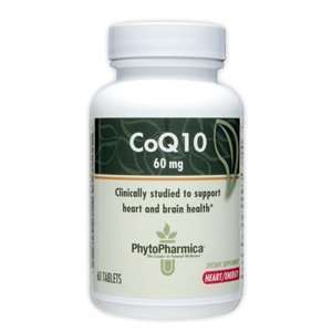  Enzymatic Therapy   CoQ10 60mg PhytoPharmica   60 tabs 