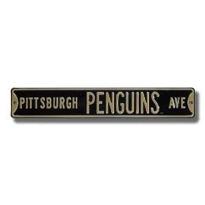 PITTSBURGH PENGUINS PITTSBURGH PENGUINS AVE Authentic METAL STREET 
