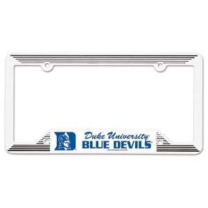 Duke Blue Devils License Plate Frame: Sports & Outdoors