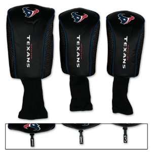  Houston Texans Golf 3 pack MB Headcovers 