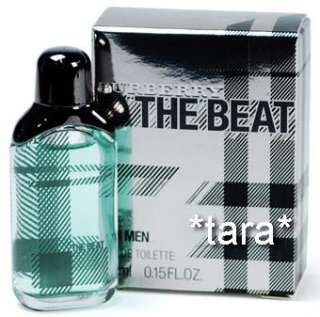Mini perfume BURBERRY THE BEAT For Men EDT 4.5ml 0.15oz  