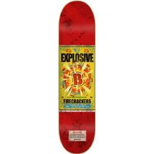  Birdhouse Firecracker Skateboard Deck   7.7 Sports 
