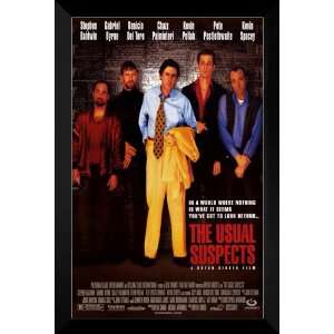  The Usual Suspects FRAMED 27x40 Movie Poster
