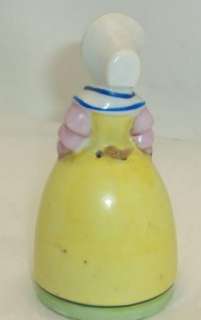 Vintage Porcelain Southern Bell Vanity Doll Bell  