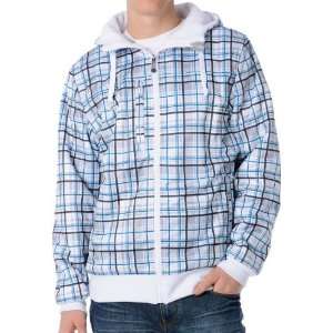   White Plaid Sherpa 2012 Guys Zip Tech Fleece