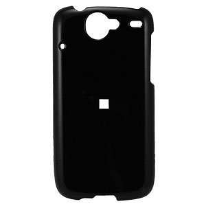  Solid Black Snap on Case for HTC Google Nexus One Cell 
