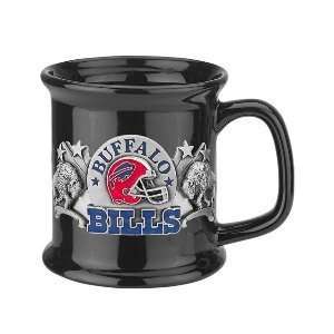 Buffalo Bills Black Coffee Mug:  Kitchen & Dining