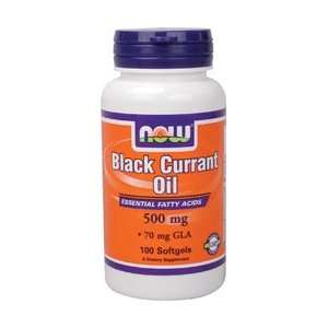  Now Foods Black Currant Oil   70 mg, 100 Softgels Health 
