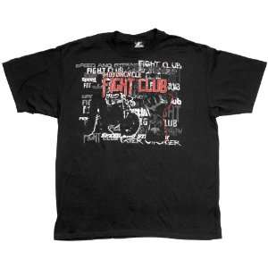  Yoshimura Fight Club T Shirt, Black, Size: 2XL XF87 3000 