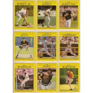  1991 Baltimore Orioles Fleer Team Set: Sports & Outdoors