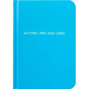  Archie Grand Actors I Met and Liked Blank Notebook, Light 