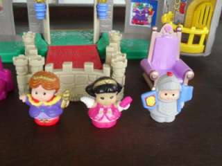 LITTLE PEOPLE LOT LIL KINGDOM PALACE CASTLE MARY MAIDEN AND MORE