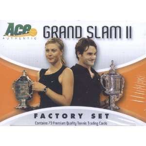  2008 Ace Authentic Grand Slam II Tennis Factory Set 