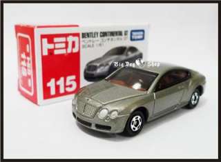 TOMICA #115 BENTLEY CONTINENTAL GT 2010 NEW MODEL TOMY  